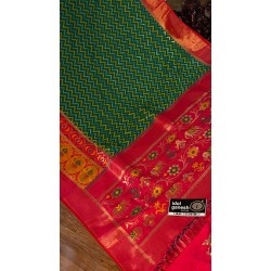 IG2881 Lite weight pure soft munga silk pattu 