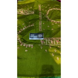 IG2882 Lite weight pure soft munga silk pattu