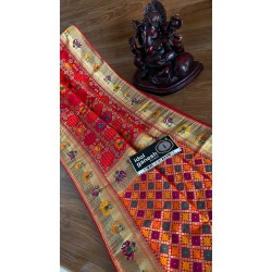 IG2884 Lite weight pure soft munga silk pattu