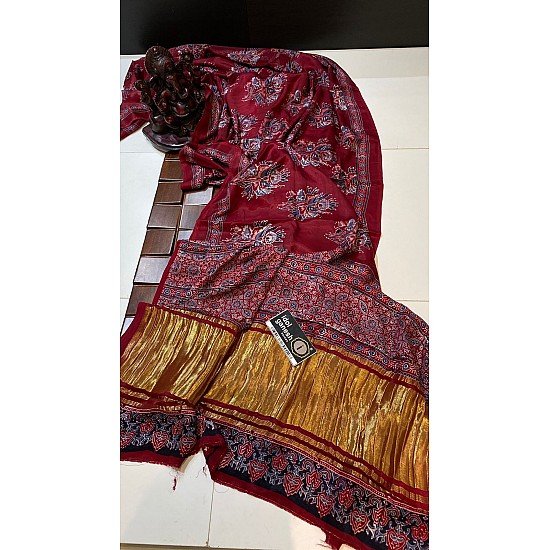 IG2948 Pure handloom Gajji silk 