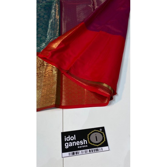 IG3018 Lite weight Kanchi weaving fancy pattu