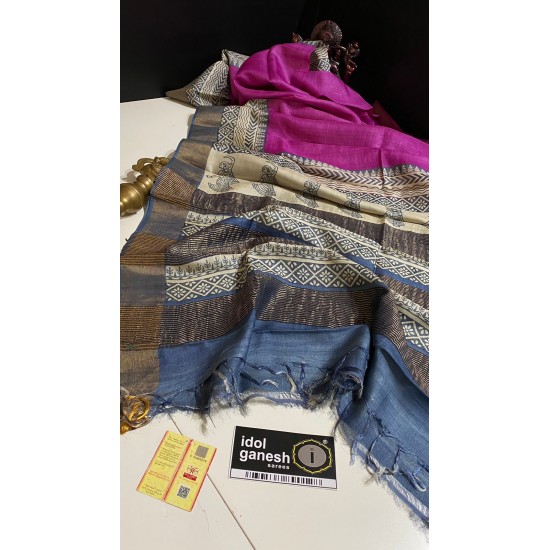 IG3030 Pure handloom tussar 