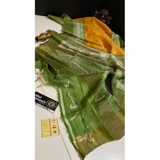 IG3030 Pure handloom tussar 