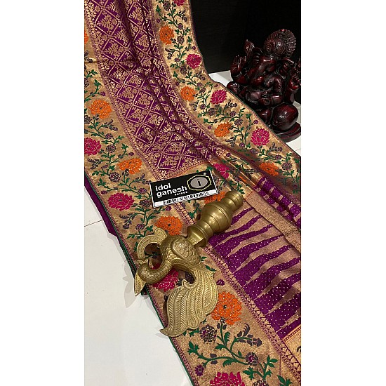 IG3062 Lite weight pure munga pattu  4710/-