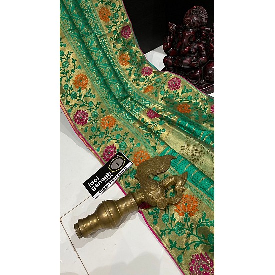 IG3062 Lite weight pure munga pattu  4710/-
