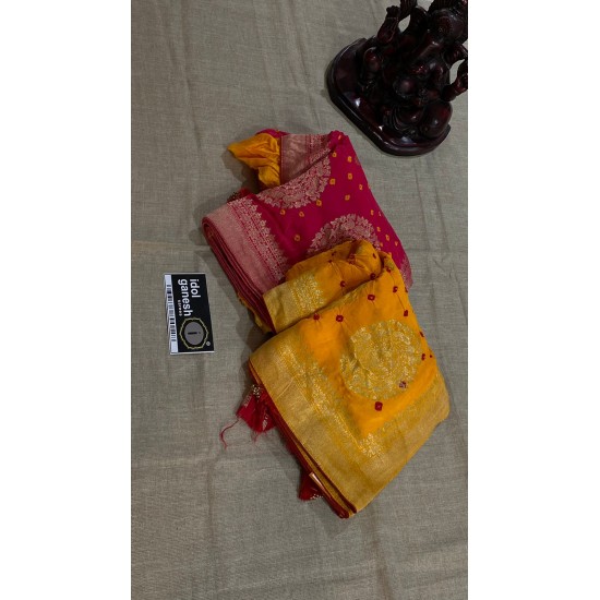 IG3065 Pure soft munga silk pattu 