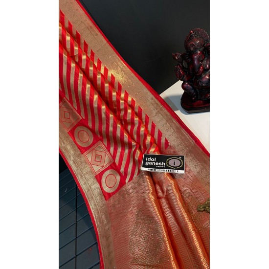 IG3103 Lite weight munga silk pattu