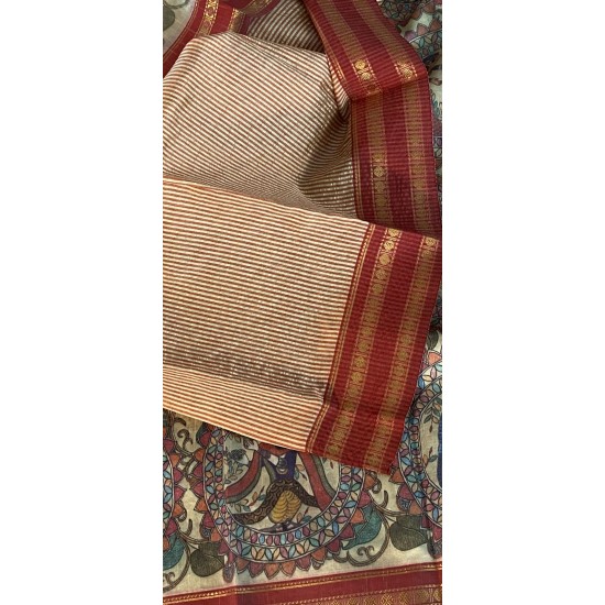 IG3120 Lite weight tussar Gadwal 