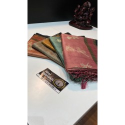 IG3123 Lite weight tussar prints