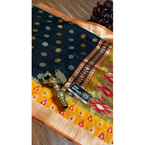 IG3137 Pure handloom soft jute pattu