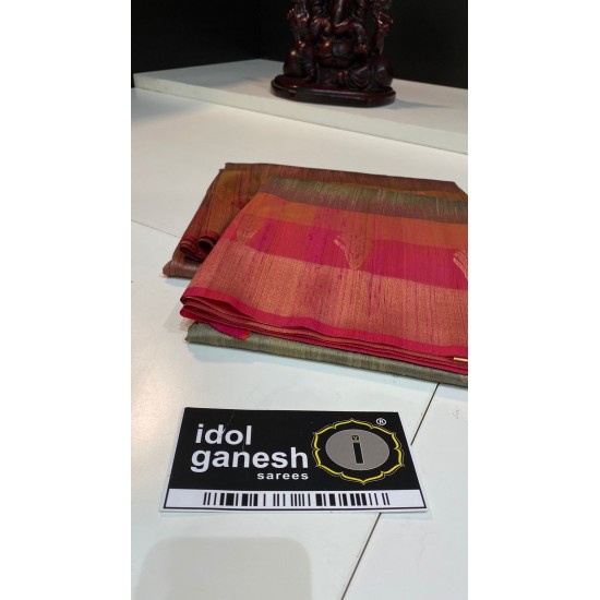 IG3140 Pure handloom soft jute pattu