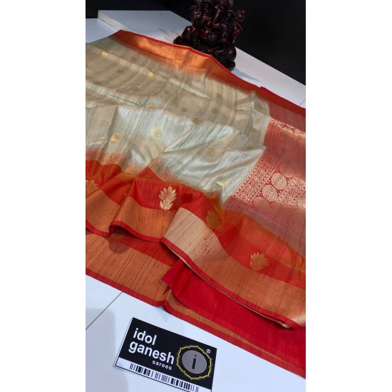 IG3141 Pure handloom soft jute pattu