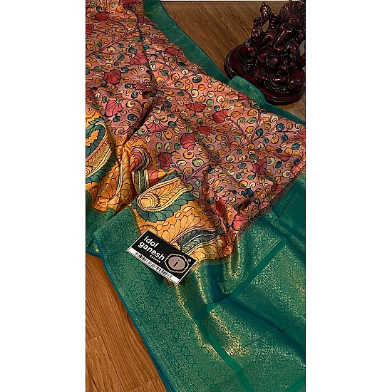 IG3161 Lite weight pure munga silk pattu