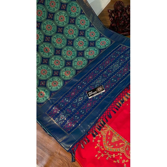 IG3162 Lite weight pure soft munga silk pattu 