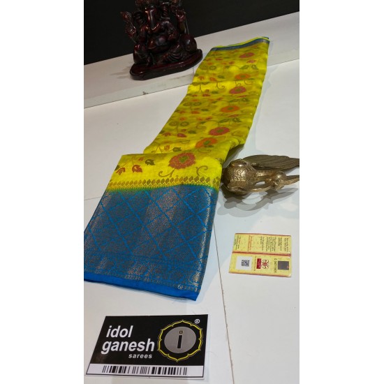 IG3183 Pure handloom soft dupion pattu