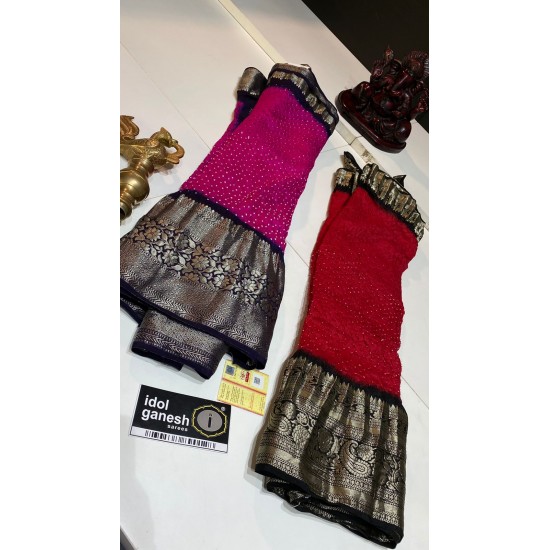 IG3186 Pure silk handloom Kanchi 