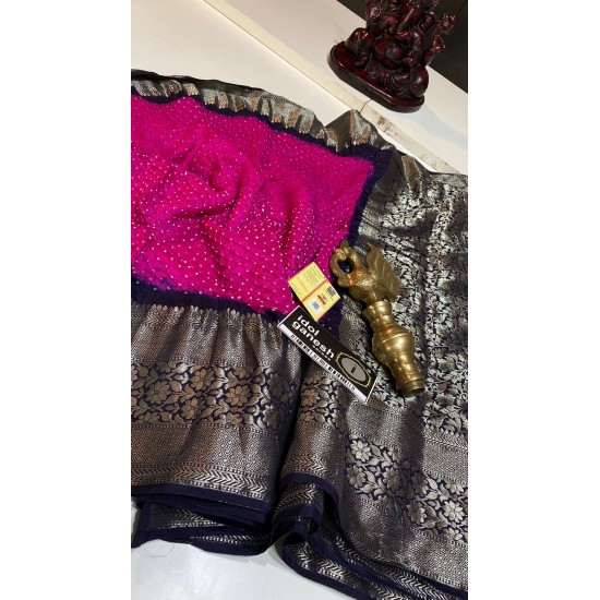 IG3186 Pure silk handloom Kanchi 