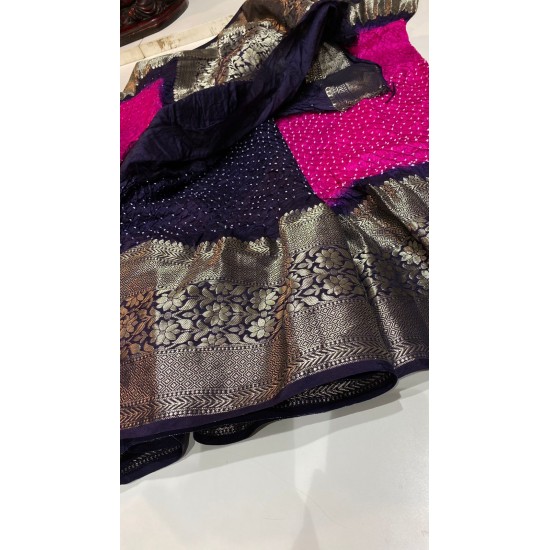 IG3186 Pure silk handloom Kanchi 