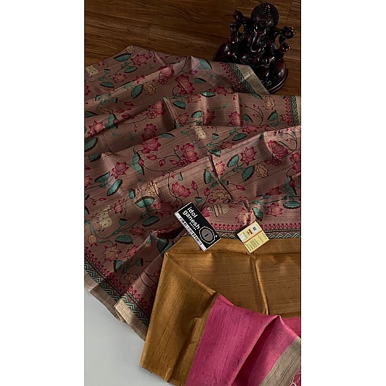 IG3188 Pure handloom desi tussar 