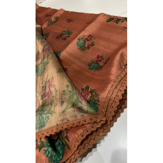 IG3192 Lite weight tussar prints 