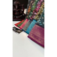 IG3214 Lite weight kanjivaram silk pattu