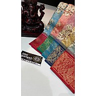 IG3215 Lite weight kanjivaram silk pattu