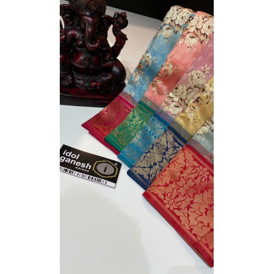 IG3215 Lite weight kanjivaram silk pattu