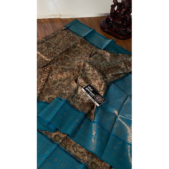 IG3216 Lite weight kanjivaram silk pattu