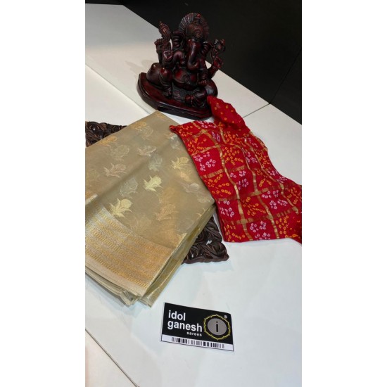 IG3259 Lite weight pure tissue sarees