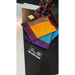 IG326 Pure handloom dupion jute pattu 