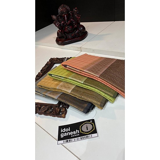 IG3261 Lite weight khadi pattu 