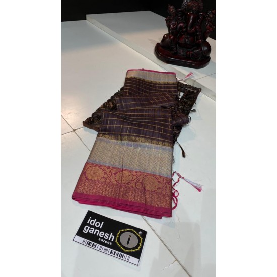 IG3263 Lite weight khadi pattu