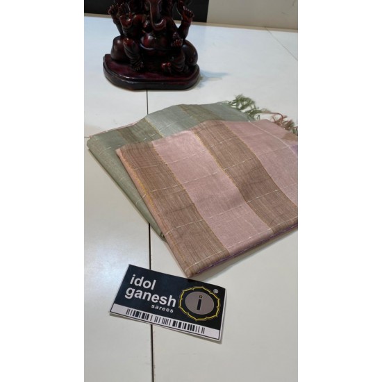 IG3267 Pure Handloom viscose tussar