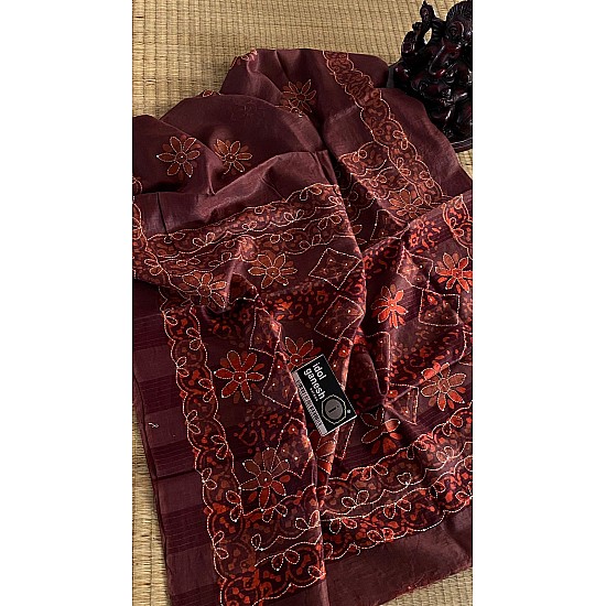 IG3281 Lite weight viscoce tussar 