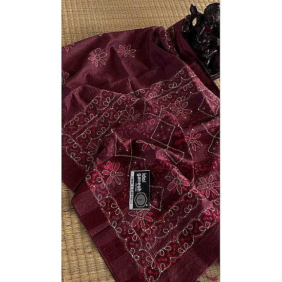 IG3281 Lite weight viscoce tussar 