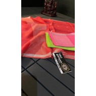 IG3299 Pure handloom lenin/Lenin duppatta 