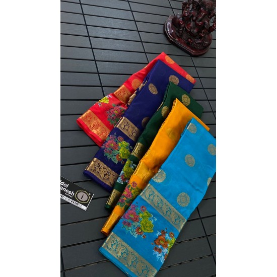 IG3302 Lite weight soft kora Salem pattu