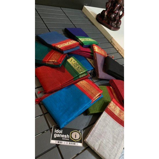 IG3328 Pure handloom kanchi Cotton 
