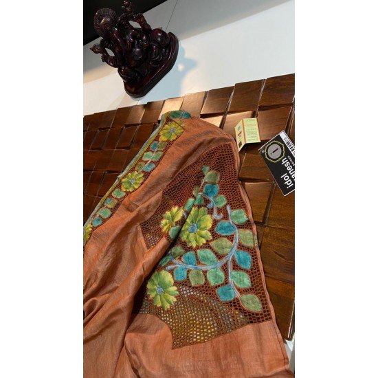 IG3342 Pure Handloom desi tussar IG3342 Pure Handloom desi tussar