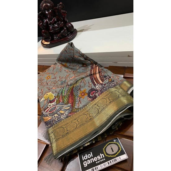 IG3366 Pure munga silk pattu