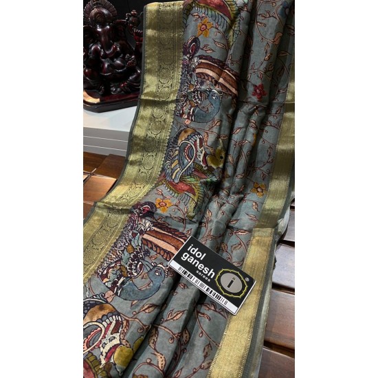 IG3366 Pure munga silk pattu