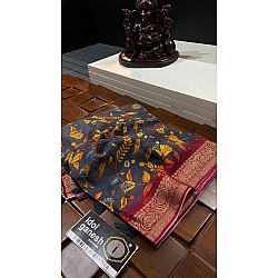 IG3367 Pure munga silk pattu