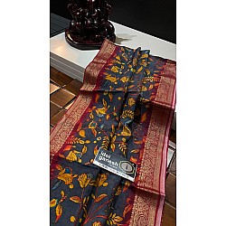 IG3367 Pure munga silk pattu