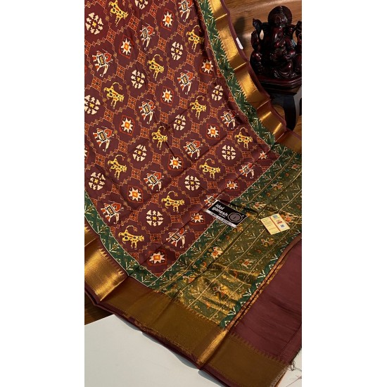 IG3388 Pure handloom chiniya pattu 