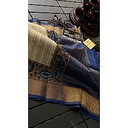 IG3390 Pure handloom desi munga tussar