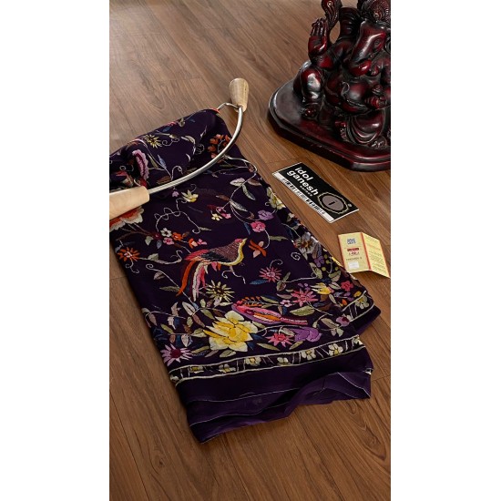 IG3400 Pure handloom 100% Georgette 