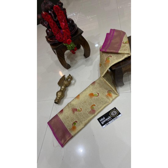 IG3456 Soft kataan Banaras pattu