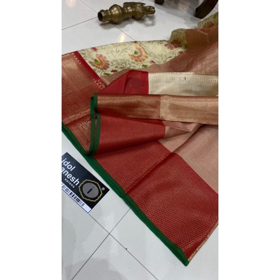 IG3457 Soft kataan Banaras pattu
