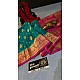 IG3474 Pure handloom satin Kataan pattu