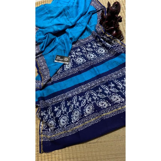 IG3494 Pure hand loom Maheswari